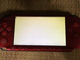 GD8435 Plz Read Item Condi PSP-3000 RADIANT RED SONY PSP Console Japan