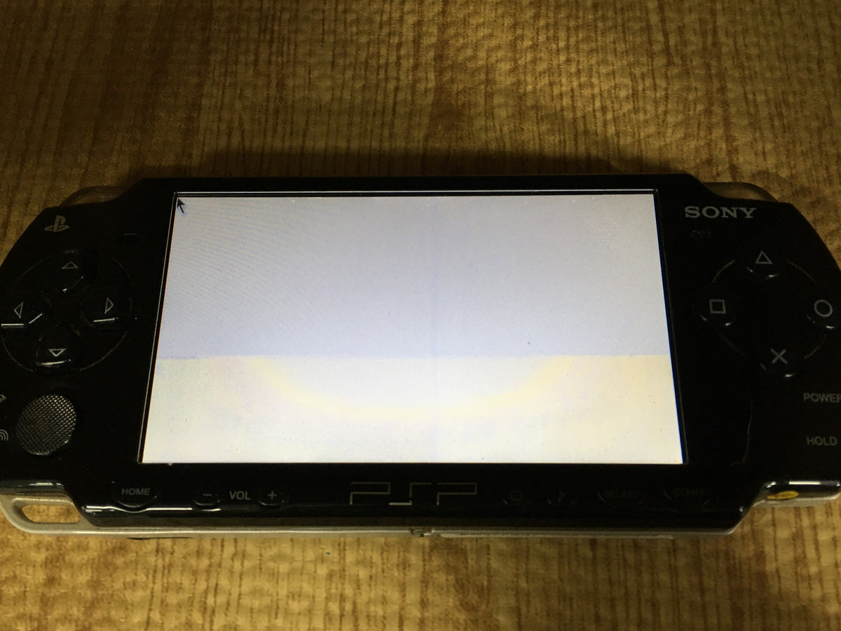 GD8474 Plz Read Item Condi PSP-2000 PIANO BLACK SONY PSP