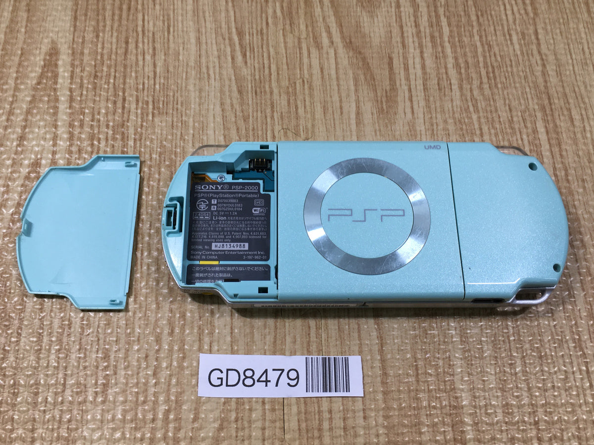 ｐｓｐ PSP Console PSP-3000 Sky Blue / Marine Blue PS Portable