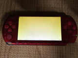 GD8503 Plz Read Item Condi PSP-3000 RADIANT RED SONY PSP Console Japan