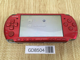 GD8504 Plz Read Item Condi PSP-3000 RADIANT RED SONY PSP Console Japan