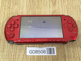 GD8508 Plz Read Item Condi PSP-3000 RADIANT RED SONY PSP Console Japan