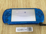 GD8514 Plz Read Item Condi PSP-3000 VIBRANT BLUE SONY PSP Console Japan