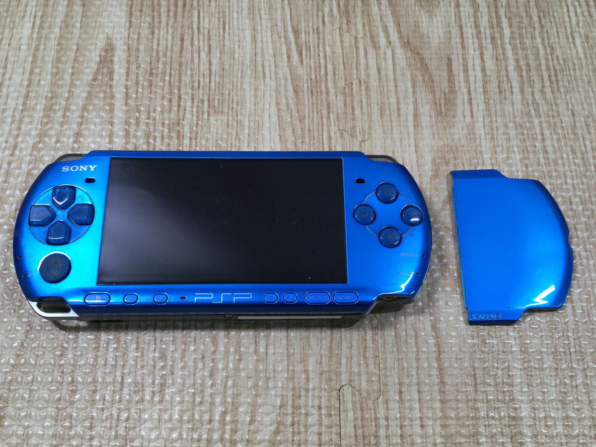 GD8519 With Defects - PSP-3000 VIBRANT BLUE SONY PSP Console
