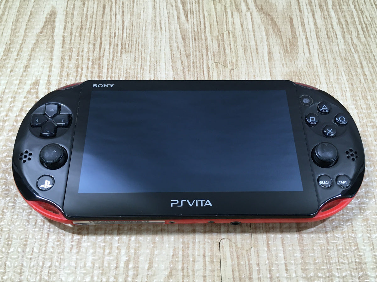 GD8536 Plz Read Item Condi PS Vita PCH-2000 RED AND BLACK