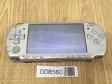 GD8560 Plz Read Item Condi PSP-2000 ICE Silver SONY PSP Console Japan