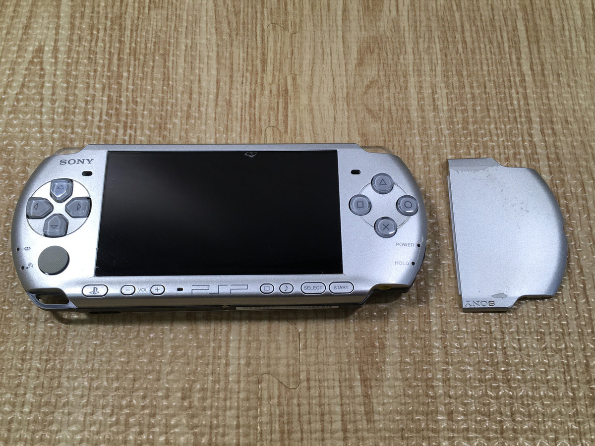 GD8595 Plz Read Item Condi PSP-3000 MYSTIC Silver SONY PSP