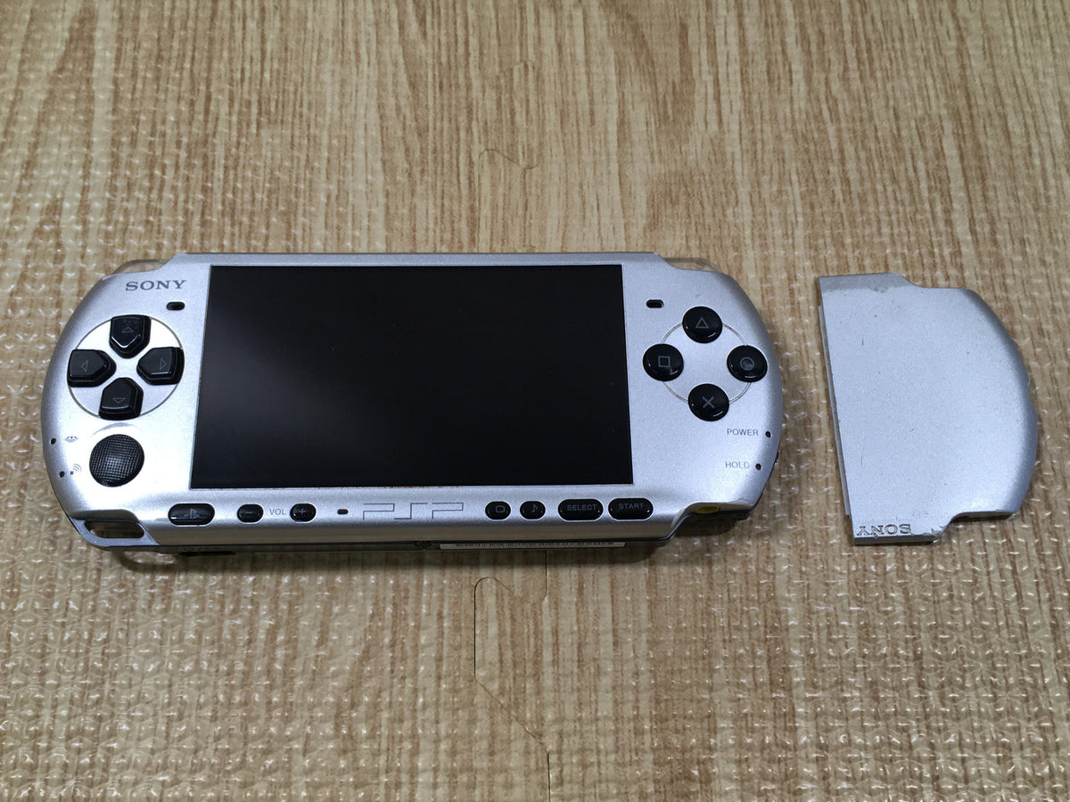 GD8598 With Defects - PSP-3000 MYSTIC Silver SONY PSP Console