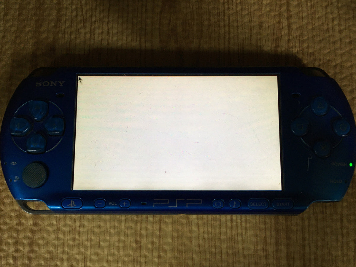 PSP3000です！ GD8588 Plz Read Item Condi PSP-3000 PEARL WHITE SONY PSP