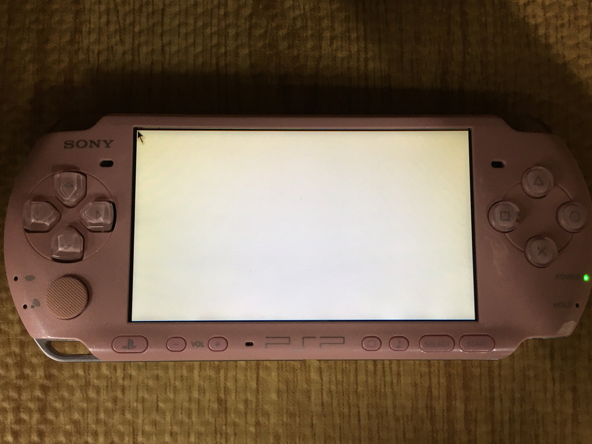 GD8617 Plz Read Item Condi PSP-3000 BLOSSOM PINK SONY PSP