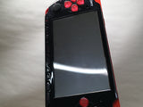 GD8625 Plz Read Item Condi PSP-3000 BLACK & RED SONY PSP Console Japan