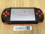 GD8625 Plz Read Item Condi PSP-3000 BLACK & RED SONY PSP Console Japan