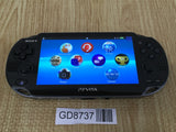 GD8737 Plz Read Item Condi PS Vita PCH-1000 CRYSTAL BLACK SONY PSP Console Japan