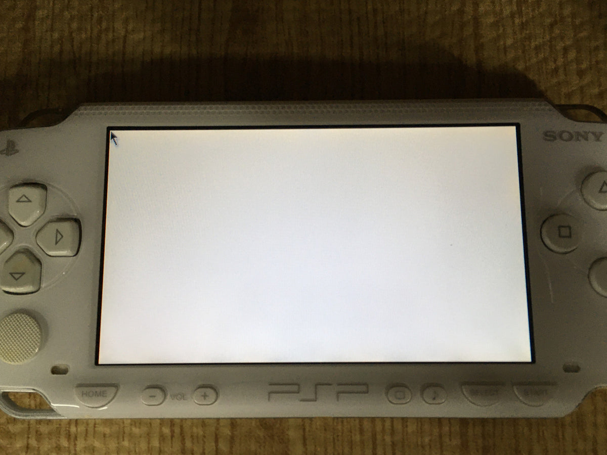 GD8755 With Defects - PSP-1000 CERAMIC WHITE SONY PSP