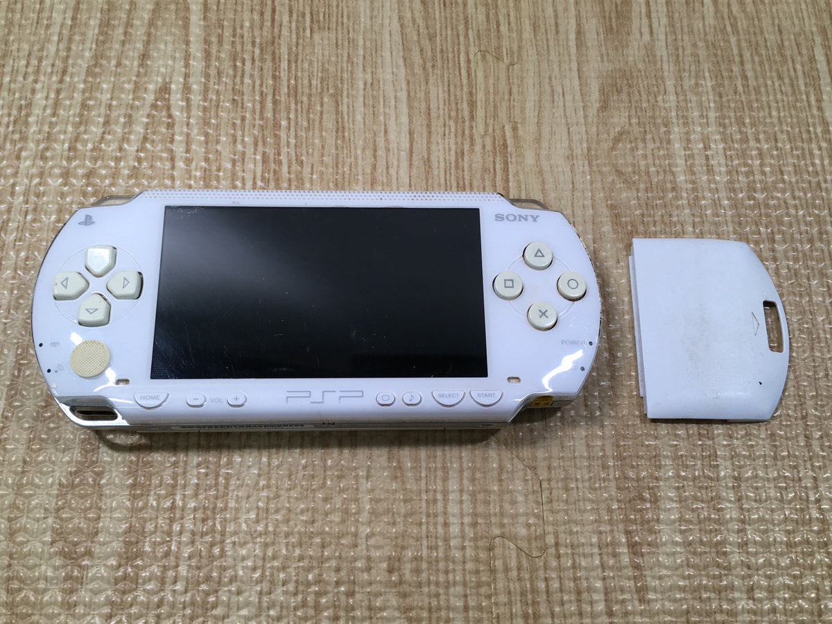 GD8756 With Defects - PSP-1000 CERAMIC WHITE SONY PSP Console