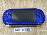 GD8758 Not Working - PSP-1000 METALLIC BLUE SONY PSP Console Japan