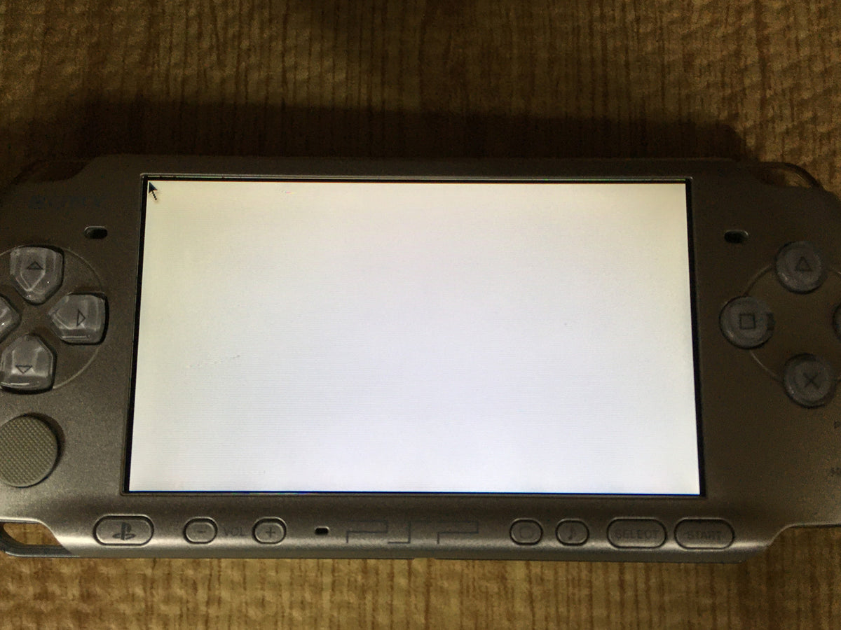 GD8776 With Defects - PSP-3000 MYSTIC Silver SONY PSP