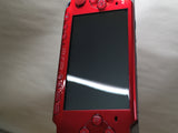 GD8780 With Defects - PSP-3000 RADIANT RED SONY PSP Console Japan