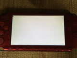 GD8782 With Defects - PSP-3000 RADIANT RED SONY PSP Console Japan