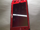 GD8783 With Defects - PSP-3000 RADIANT RED SONY PSP Console Japan