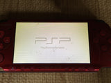 GD8783 With Defects - PSP-3000 RADIANT RED SONY PSP Console Japan