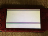 GD8786 With Defects - PSP-3000 RADIANT RED SONY PSP Console Japan