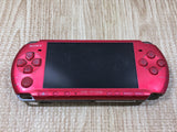 GD8786 With Defects - PSP-3000 RADIANT RED SONY PSP Console Japan