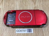 GD8787 Not Working - PSP-3000 RADIANT RED SONY PSP Console Japan