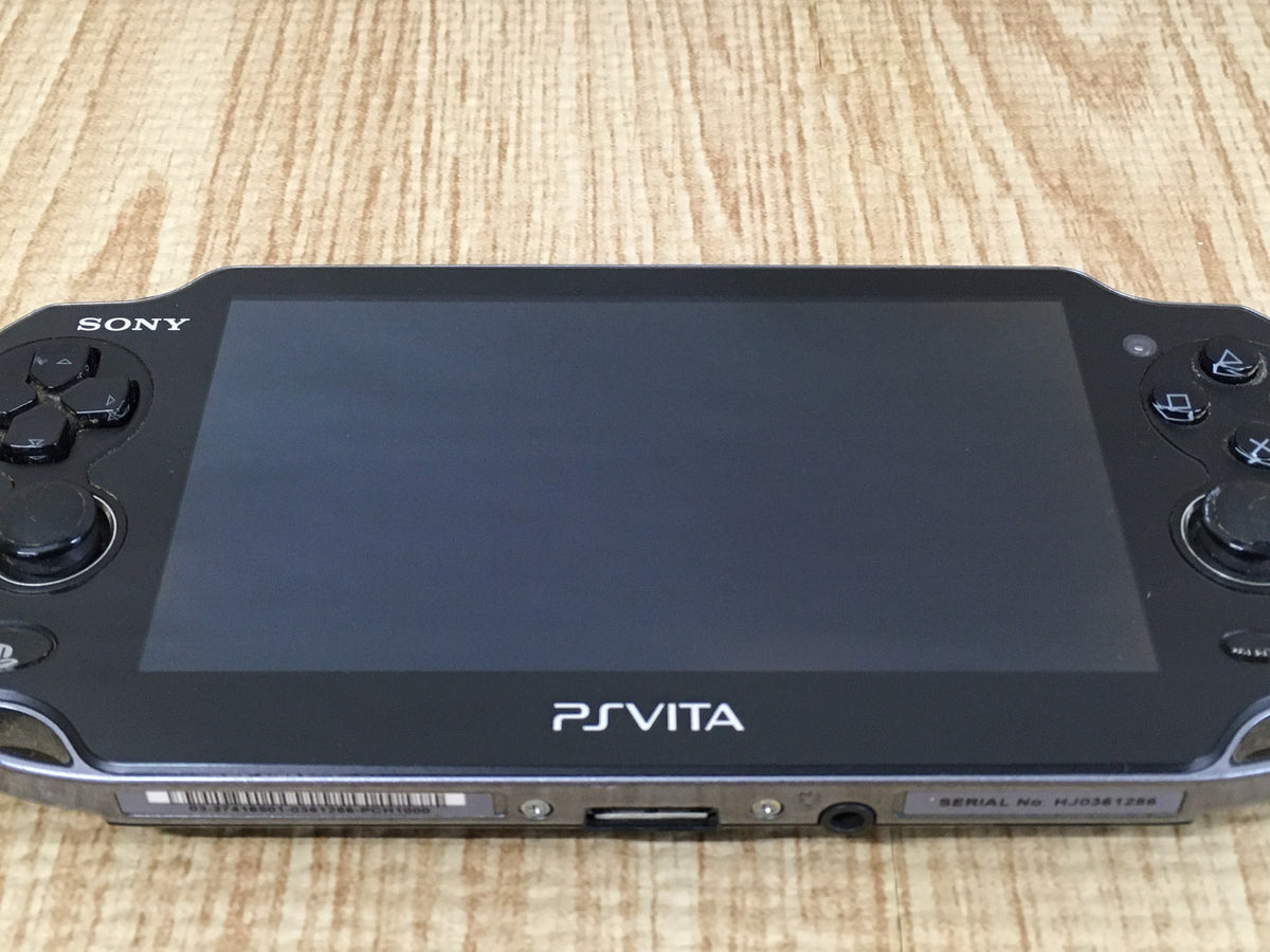 GD8800 With Defects - PS Vita PCH-1000 CRYSTAL BLACK SONY