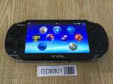 GD8801 With Defects - PS Vita PCH-1000 CRYSTAL BLACK SONY PSP Console Japan