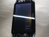 GD8802 With Defects - PS Vita PCH-1000 CRYSTAL BLACK SONY PSP Console Japan