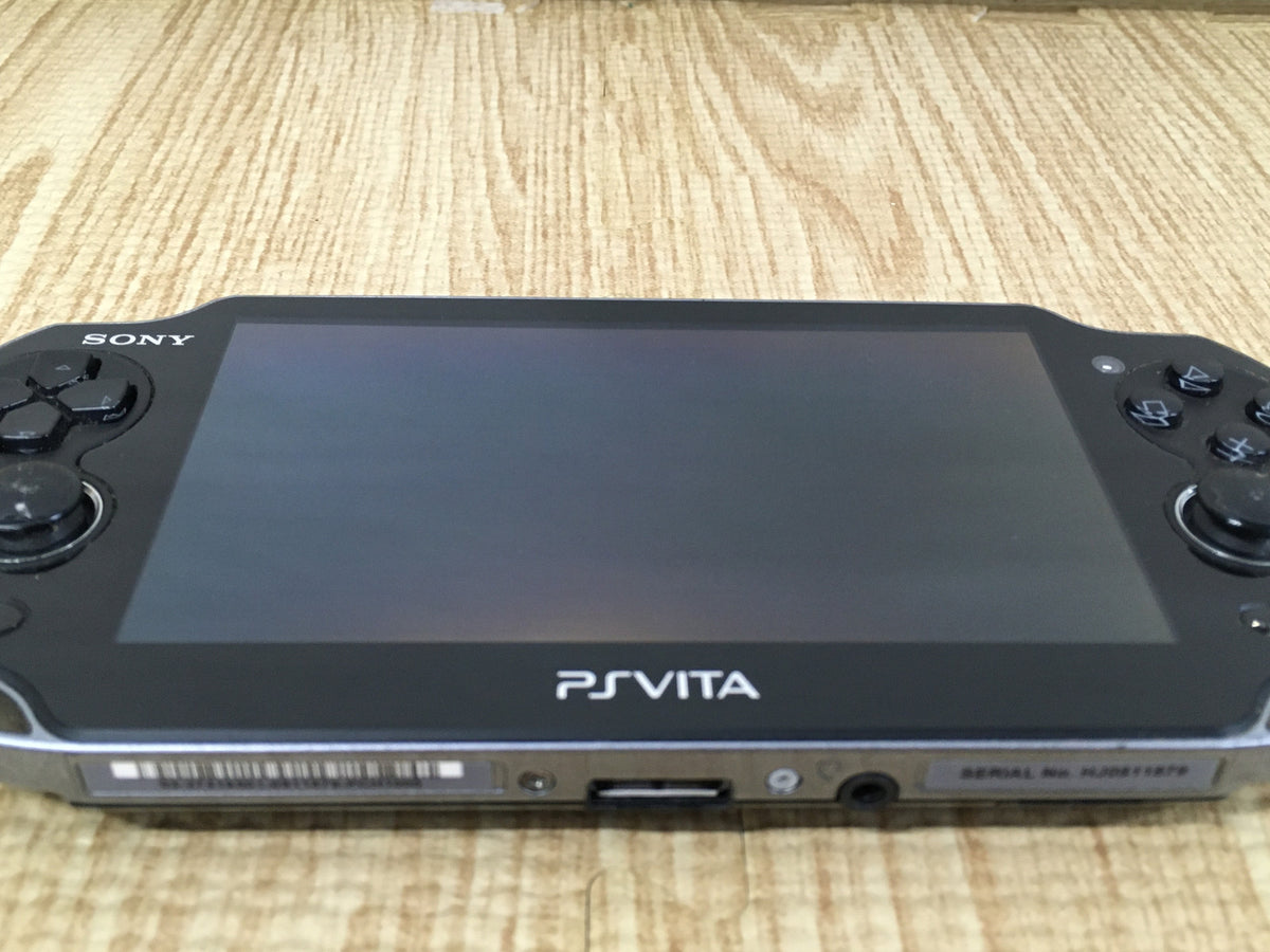 GD8802 With Defects - PS Vita PCH-1000 CRYSTAL BLACK SONY