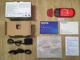 GD8806 Tested Working - PSP-3000 RADIANT RED BOXED SONY PSP Console Japan