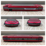 GD8806 Tested Working - PSP-3000 RADIANT RED BOXED SONY PSP Console Japan