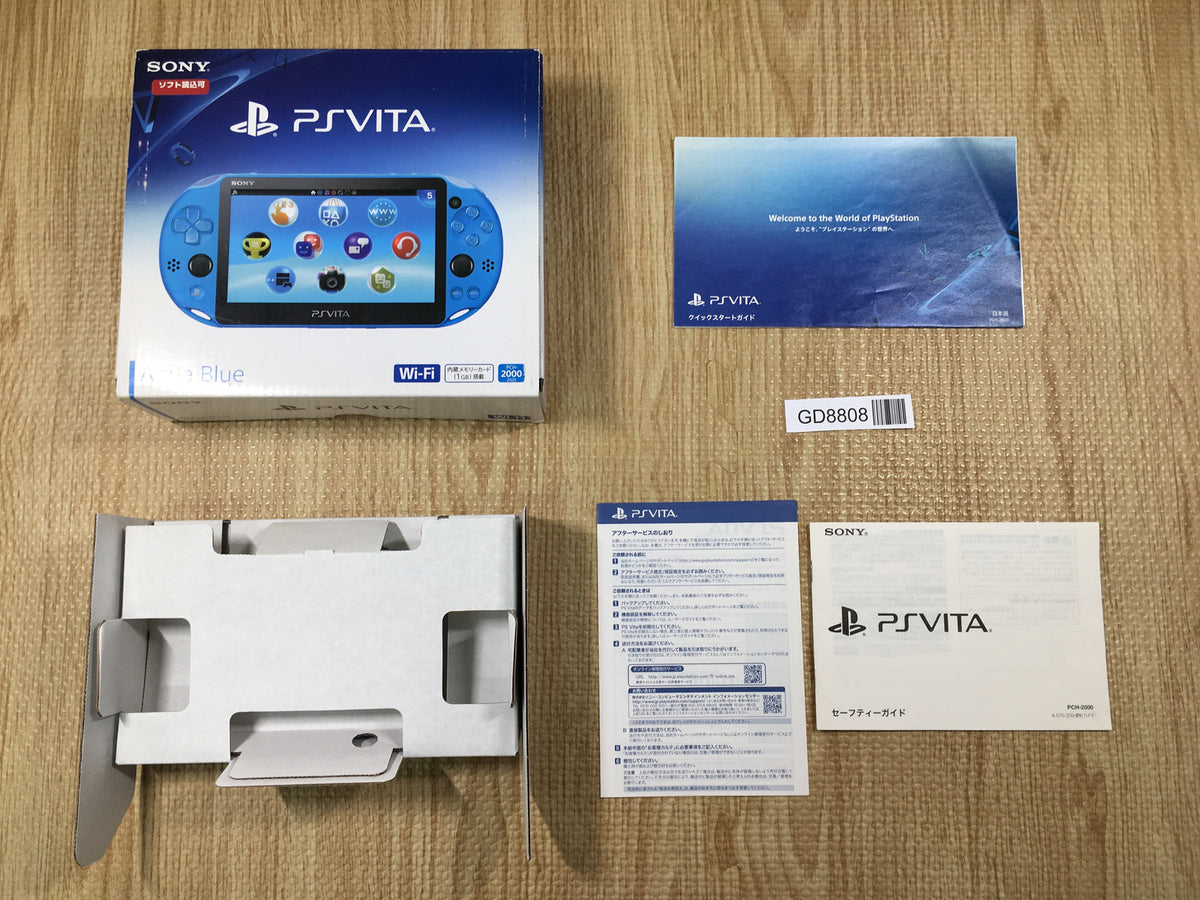 GD8808 Tested Working - PS Vita PCH-2000 BOX only SONY PSP