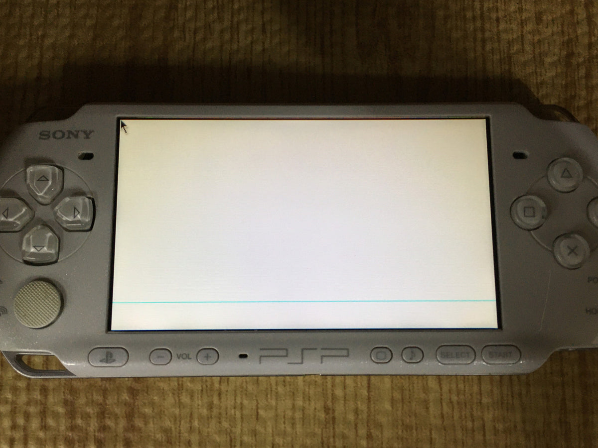 GD8846 Plz Read Item Condi PSP-3000 PEARL WHITE SONY PSP Console