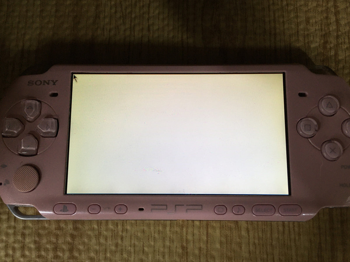 GD8874 Plz Read Item Condi PSP-3000 BLOSSOM PINK SONY PSP Console