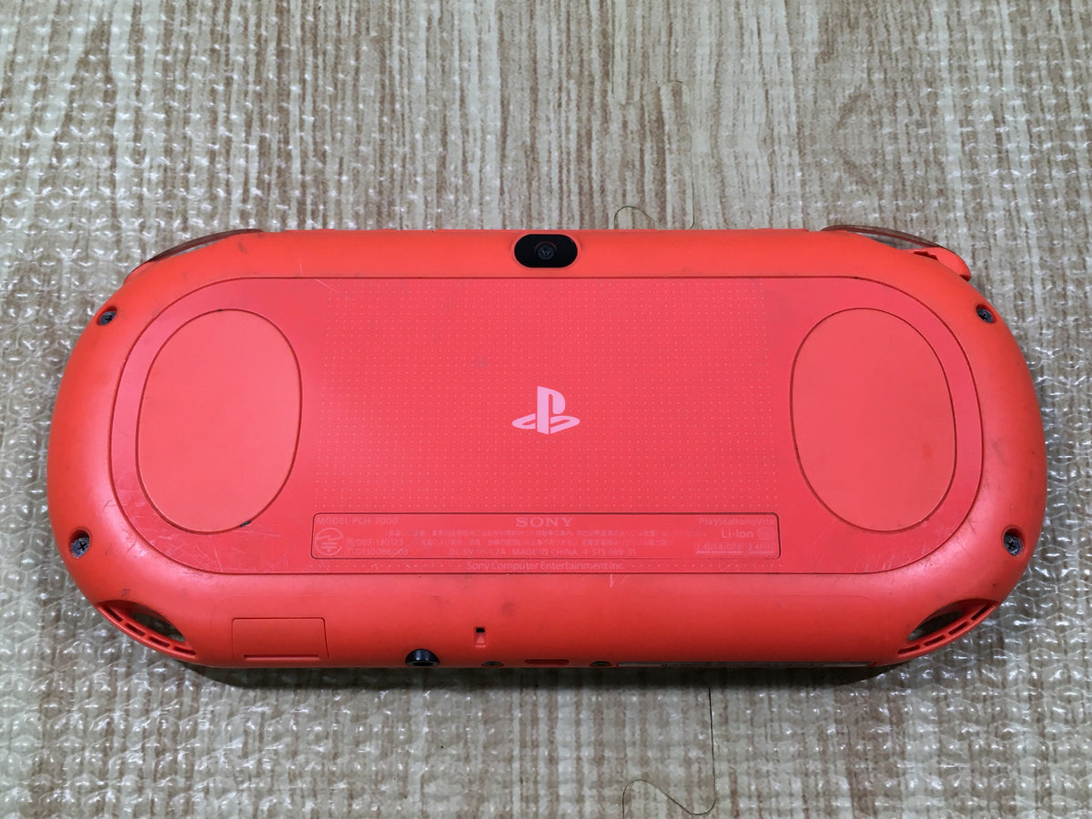 GD8883 With Defects - PS Vita PCH-2000 NEON ORANGE SONY PSP