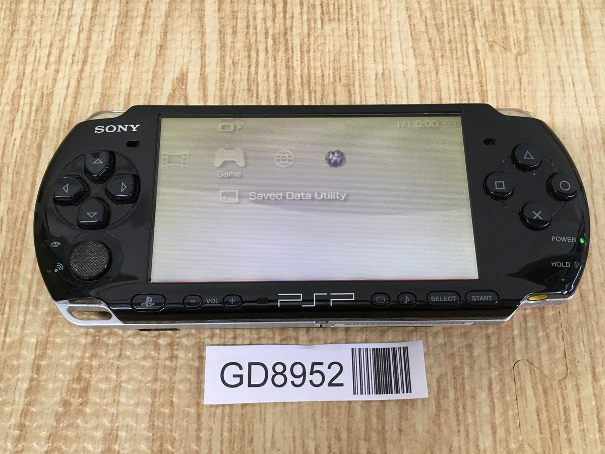 GD8952 With Defects - PSP-3000 PIANO BLACK SONY PSP Console Japan