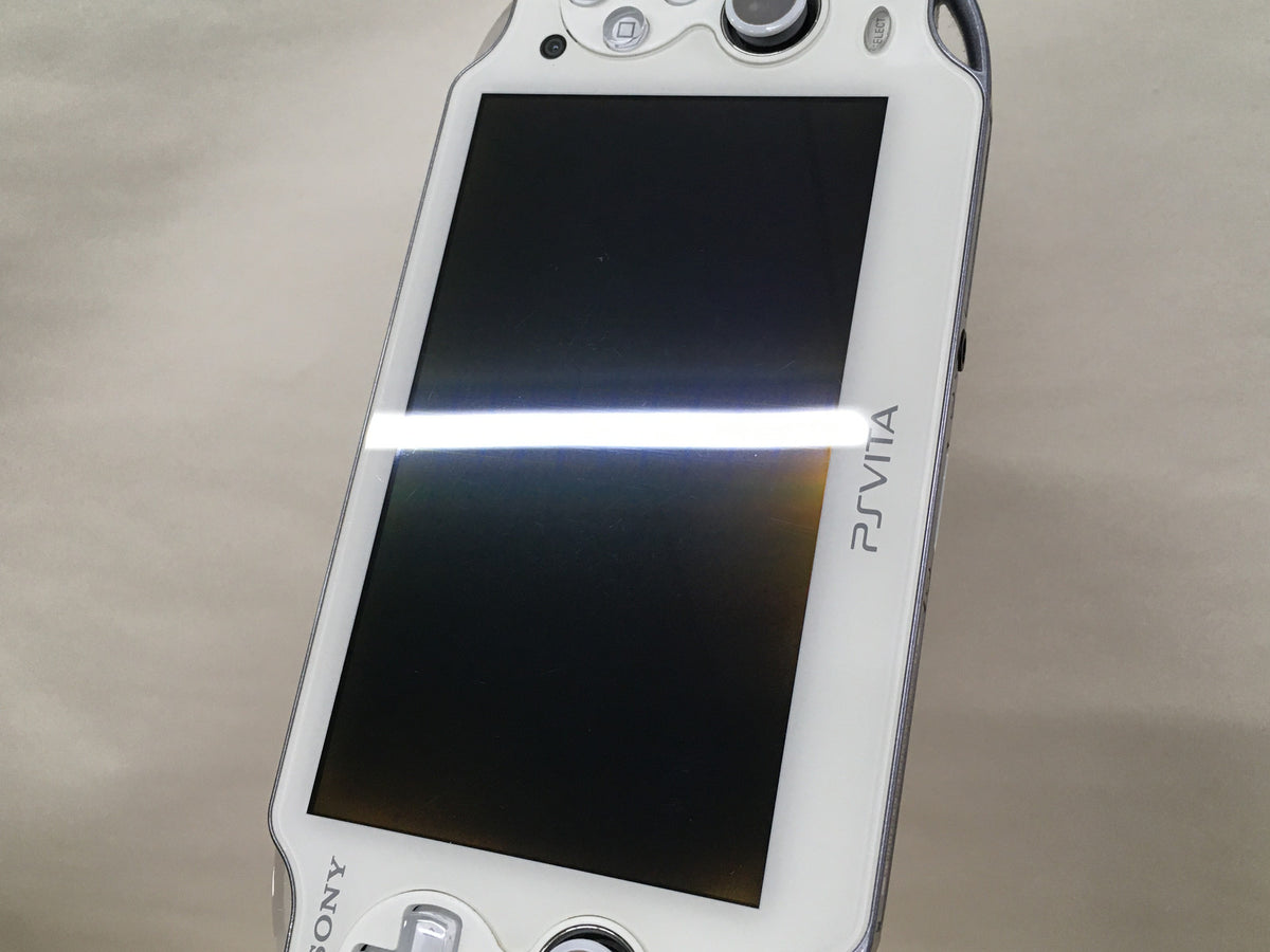 GD9000 With Defects - PS Vita PCH-1000 CRYSTAL WHITE SONY PSP