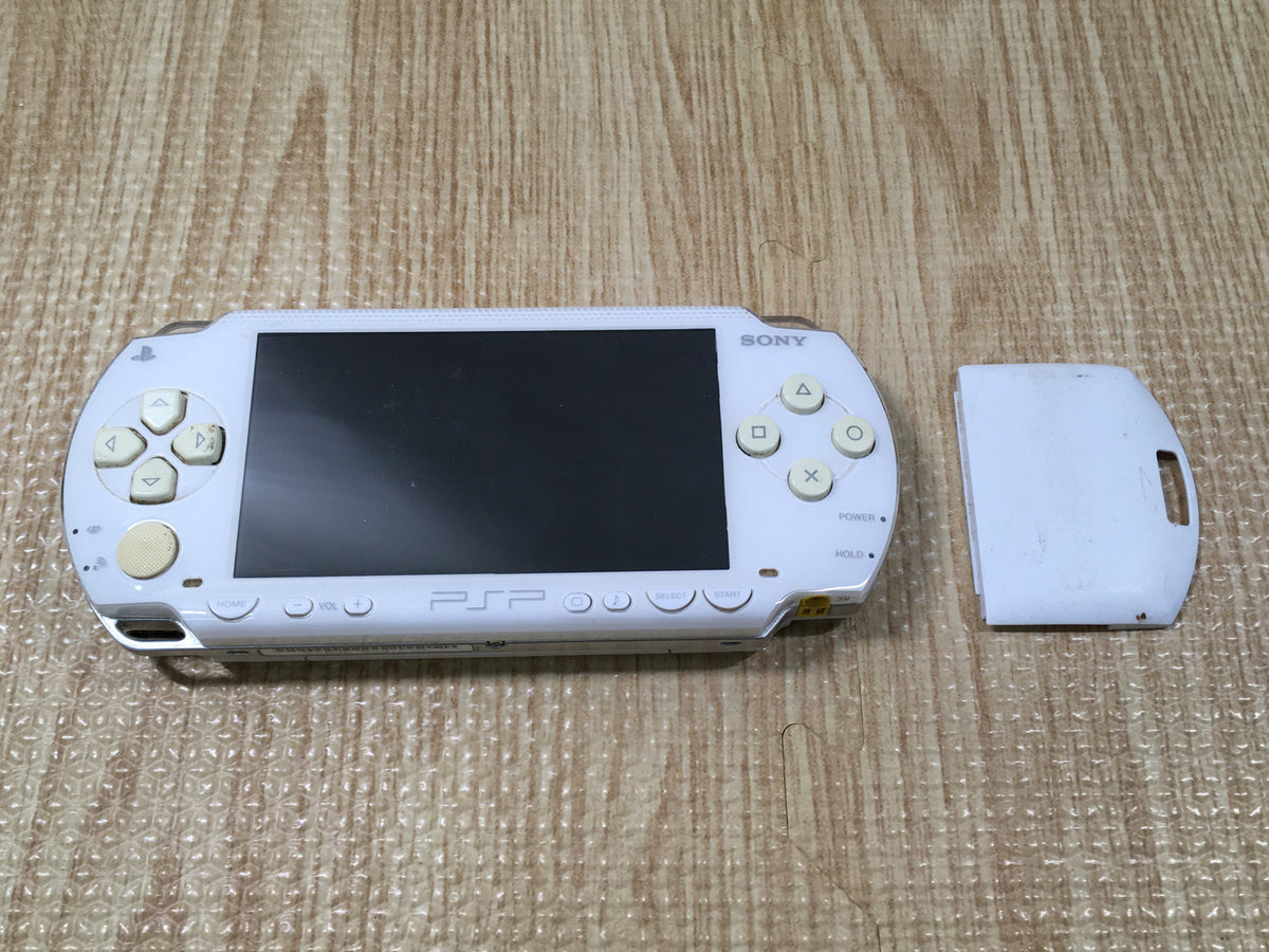GD9029 With Defects - PSP-1000 CERAMIC WHITE SONY PSP Console