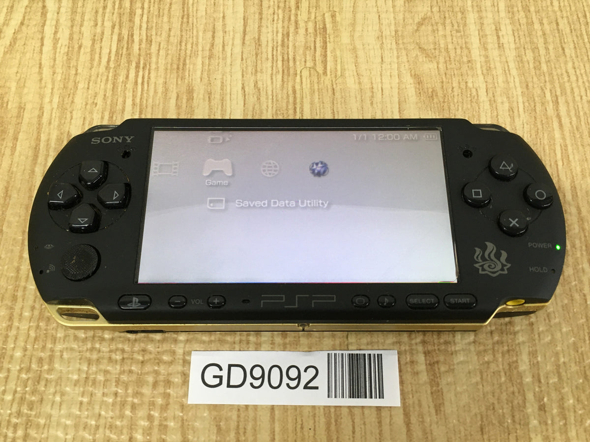 GD9092 With Defects - PSP-3000 MONSTER HUNTER 3RD Ver. SONY PSP