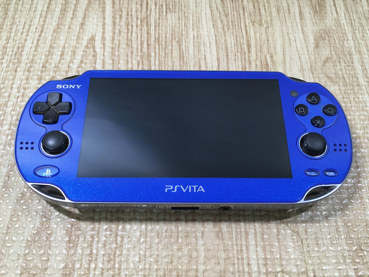 PS Vita PCH-1000 SAPPHIRE BLUE SONY PSP Console Japan - Tested