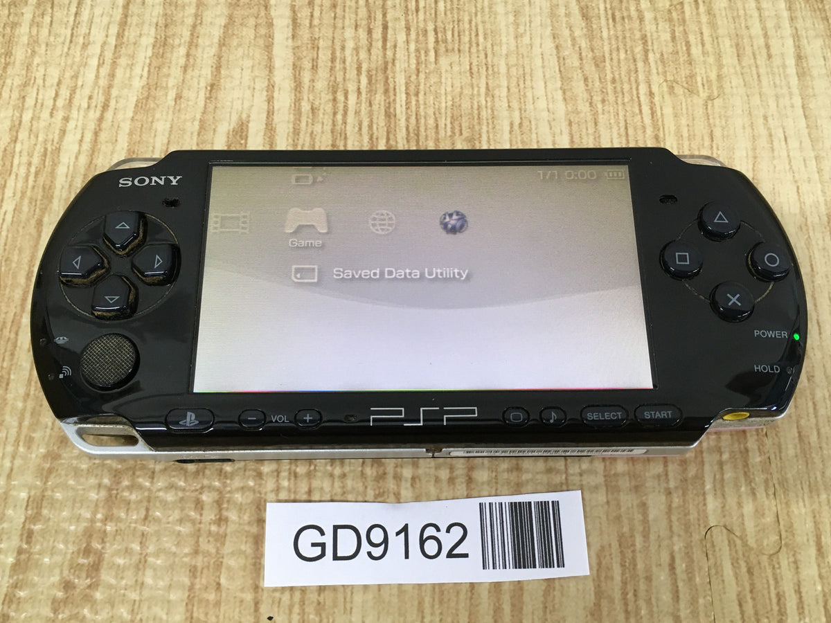 GD9162 With Defects - PSP-3000 PIANO BLACK SONY PSP Console Japan