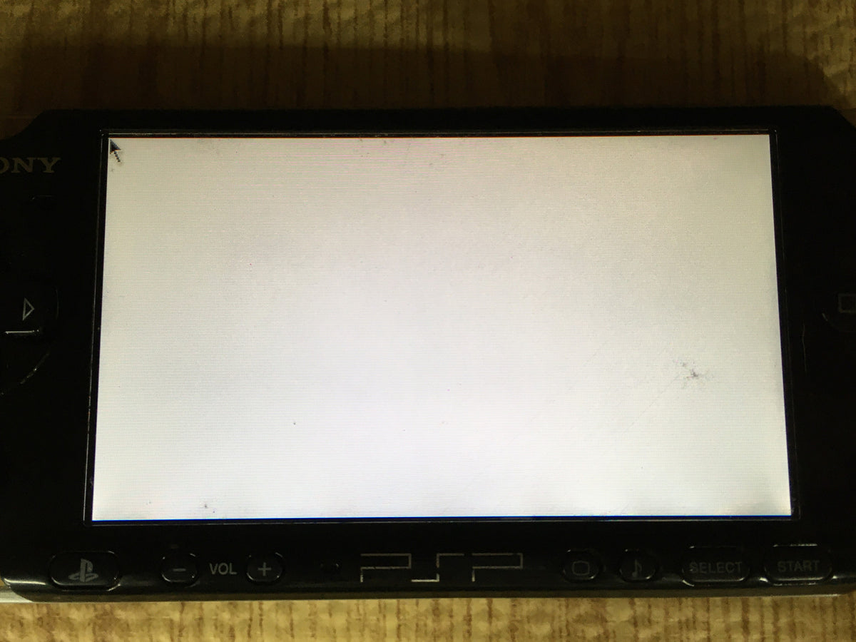 GD9165 With Defects - PSP-3000 PIANO BLACK SONY PSP Console Japan