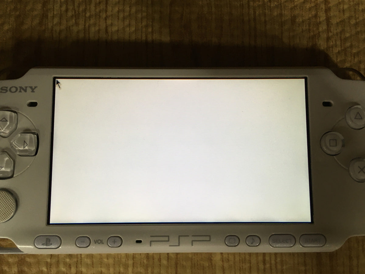 GD9169 With Defects - PSP-3000 PEARL WHITE SONY PSP Console Japan