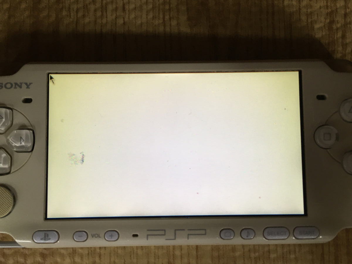 GD9172 With Defects - PSP-3000 PEARL WHITE SONY PSP Console Japan