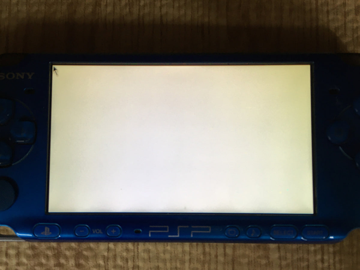 GD9186 With Defects - PSP-3000 VIBRANT BLUE SONY PSP Console Japan