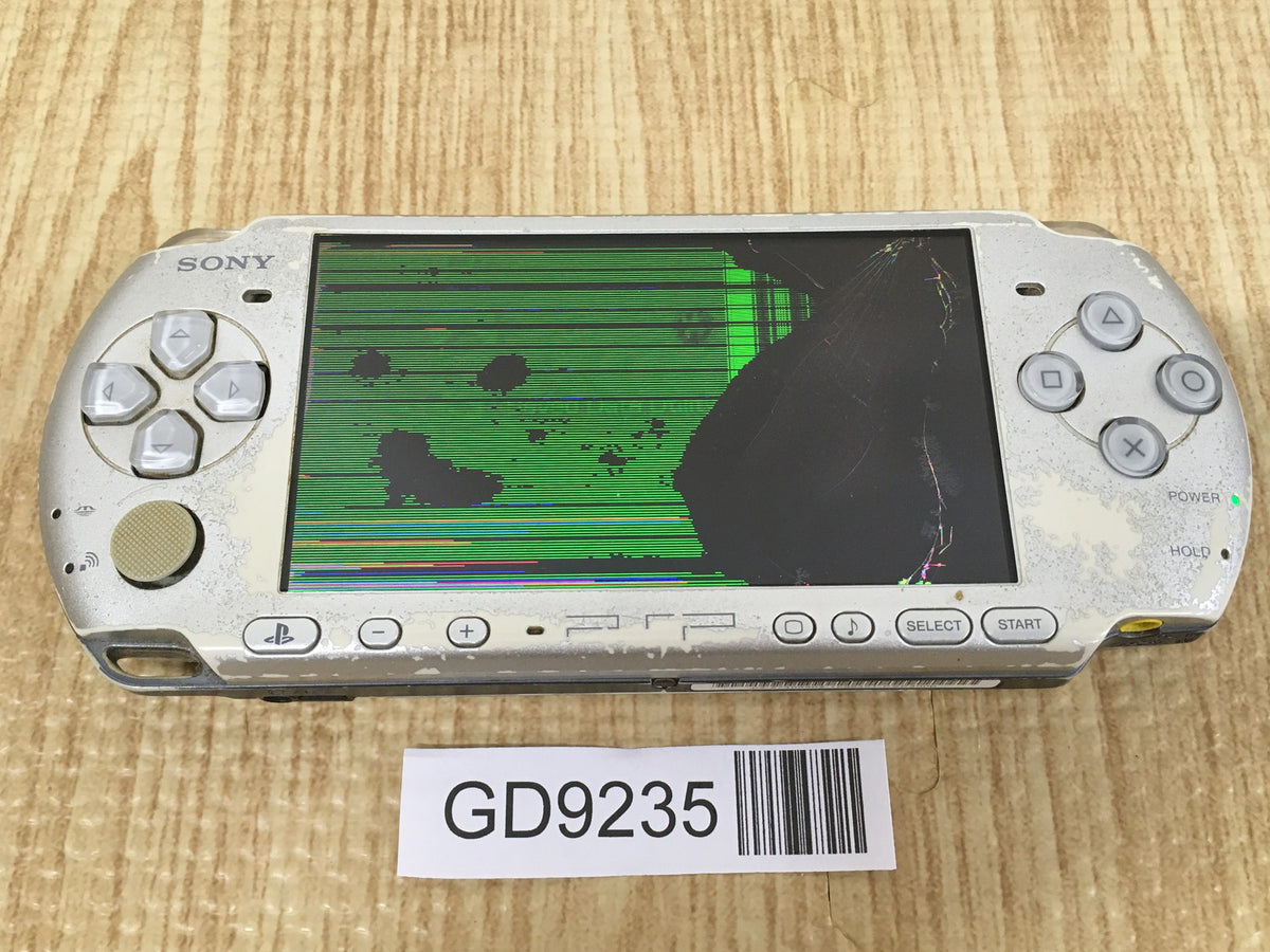 GD9235 With Defects - PSP-3000 MYSTIC Silver SONY PSP Console