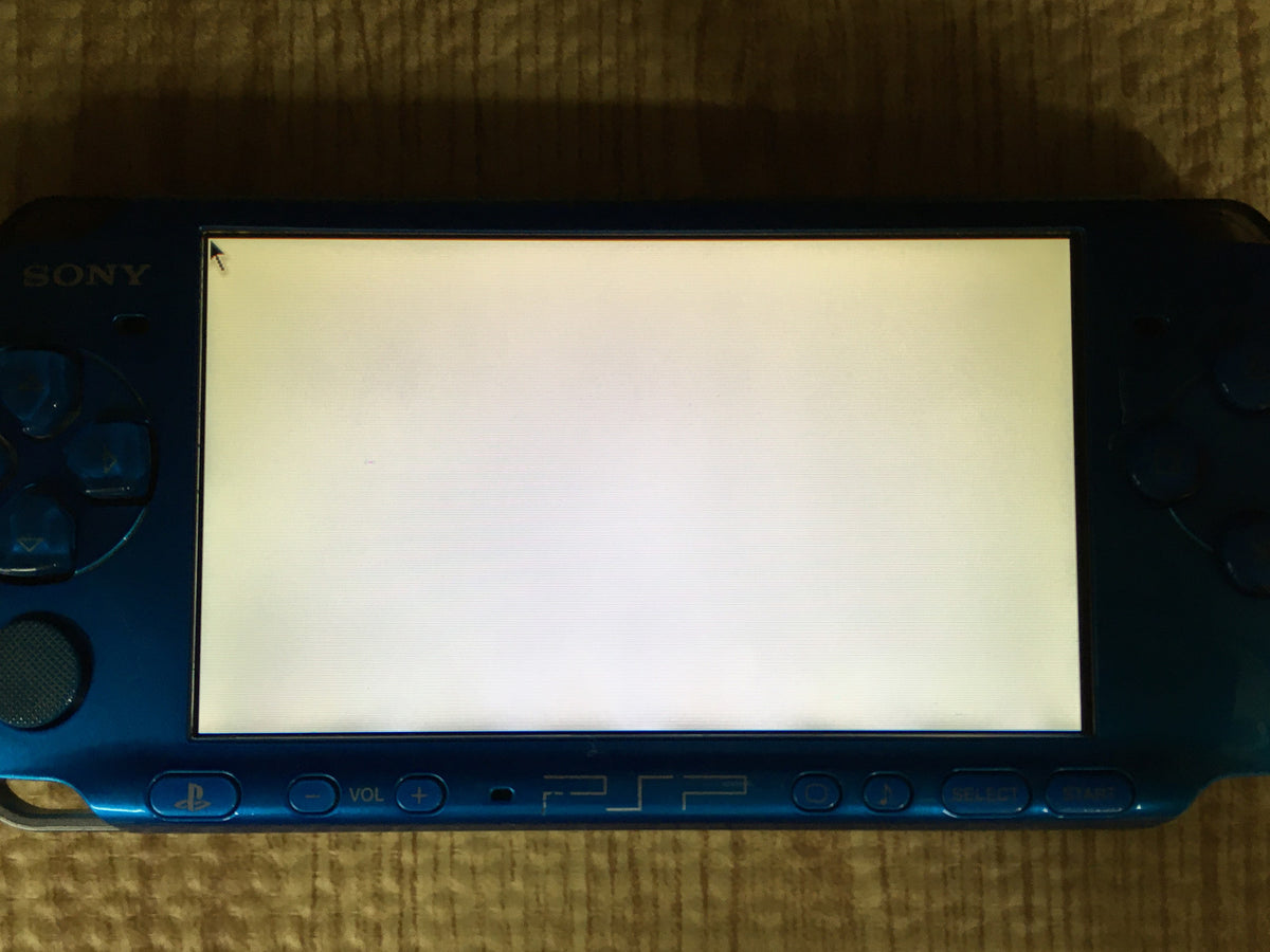 GD9239 With Defects - PSP-3000 VIBRANT BLUE SONY PSP Console Japan